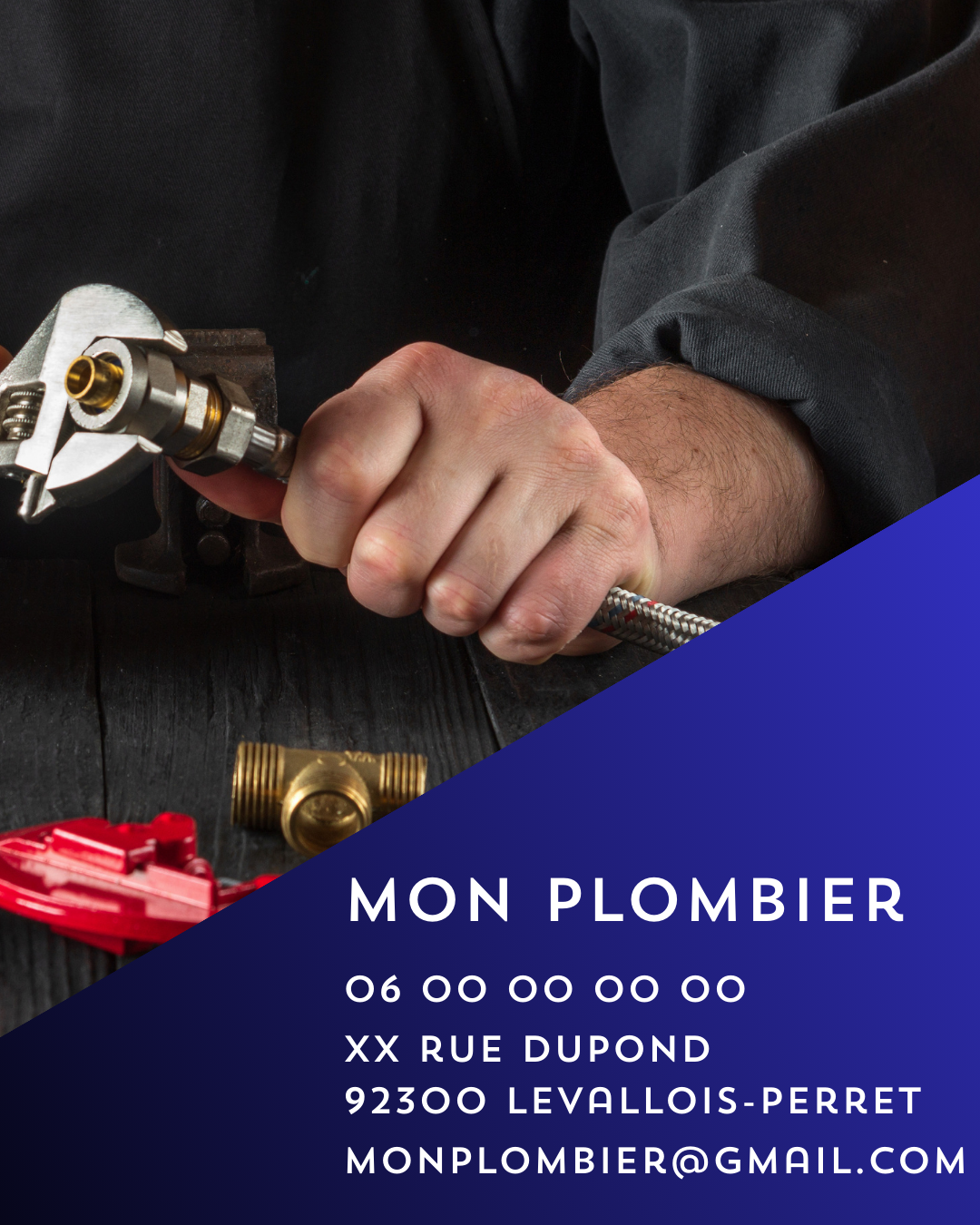 Pack 10 posts Standard / Plombier