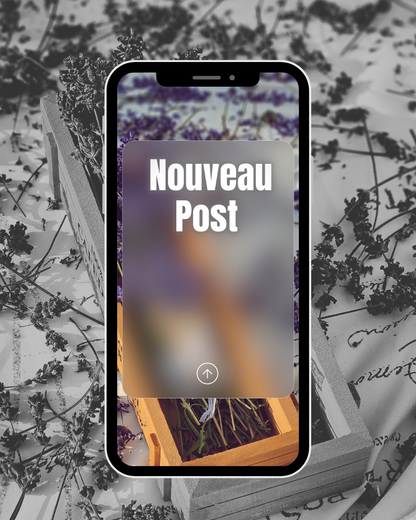 Gagnez du temps avec une story Instagram & Facebook clés en main. Valorisez votre savoir-faire et fidélisez vos clients facilement !