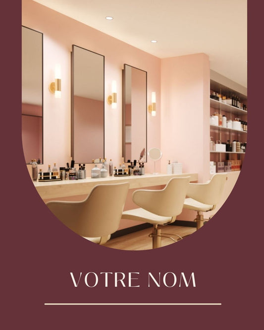 Gagnez du temps avec 10 posts Instagram & Facebook 100% modifiable. Valorisez votre savoir-faire de coiffeur et fidélisez vos clients facilement !